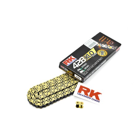 Αλυσίδα RK-M GS428KLO-112L O-RING-CLFZ (Χρυσή)