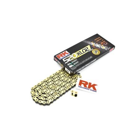 Αλυσίδα RK-M GS520KLO2-108L O-RING-CLFZ Χρυσή