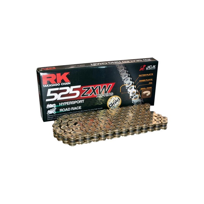Αλυσίδα RK GB525ZXW-112L CLF Χρυσή