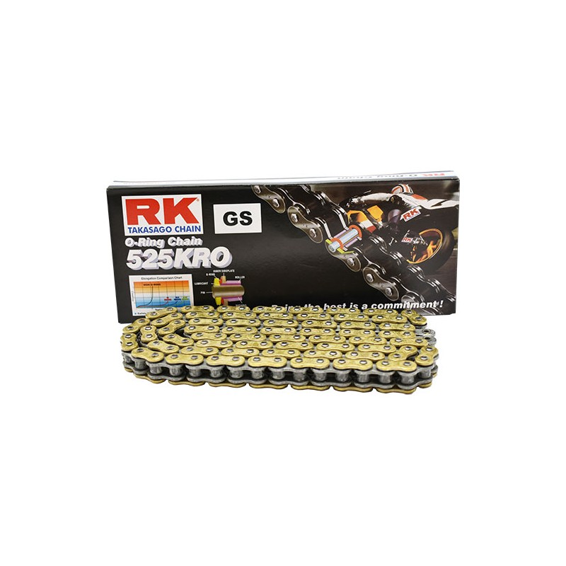 Αλυσίδα RK-M GS525KRO-118L W/CLFZ/Χρυσή