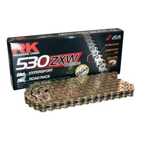 Αλυσίδα RK GB530ZXW-112L CLF Χρυσή
