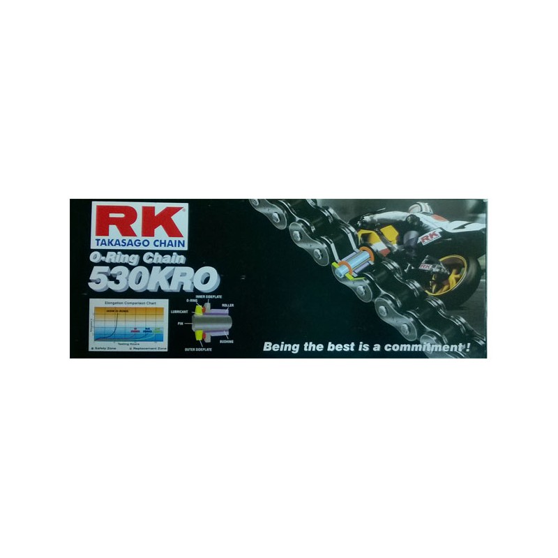 Αλυσίδα RK-M 530KRO-120L W/CLFZ