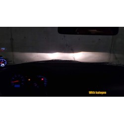Led λάμπες ΗIR2 / 9012 μοντέλο STN1  για μεσαία ή μεγάλα φώτα 170 000 lux , 65 Watt - CANBUS 6000K - 1700% πιό έντονη φωτεινότητ