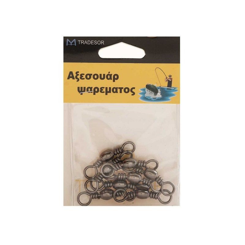 Στριφτάρια αλιείας - No.1 - 10pcs - 830117