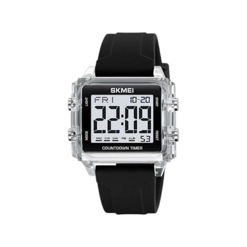 Ψηφιακό ρολόι χειρός - Skmei - 2320 - Black/Transparent
