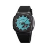 Ψηφιακό/αναλογικό ρολόι χειρός – Skmei - 2091 - Light Blue/Black screen