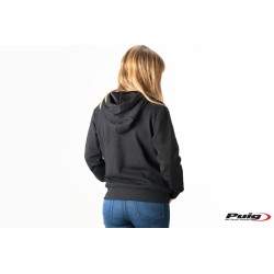 Αξεσουάρ PUIG 3750N Φούτερ με LOGO PUIG HI TECH PARTS -XL- Μαύρη