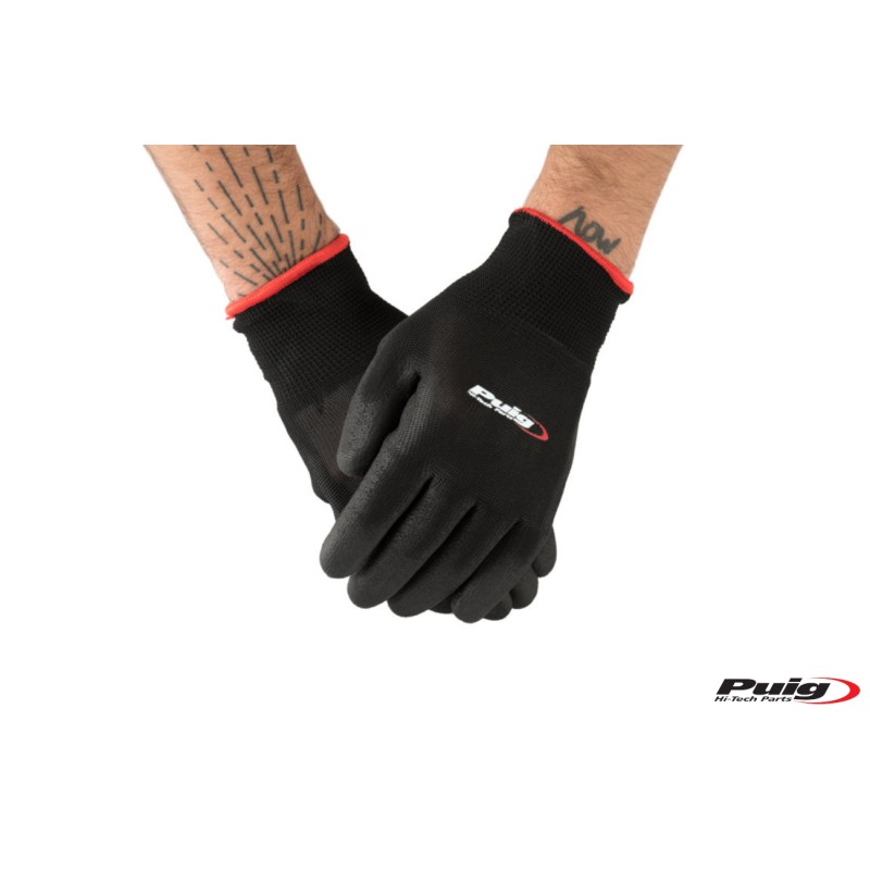 Αξεσουάρ PUIG 20789N Γάντια HI TECH PARTS -XL- Μαύρα