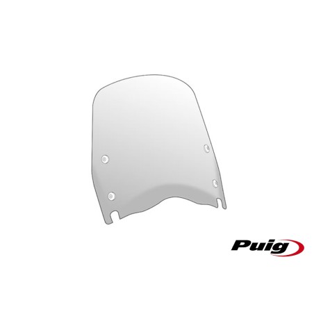 Παρμπρίζ PUIG 6371W T.S. Καθαρά 480X510MM UNIVERSAL SCOOTER, SH125/150, LIBERTY 125/150, SYMPHONY 125/150, AGILITY 125/150, MEDL