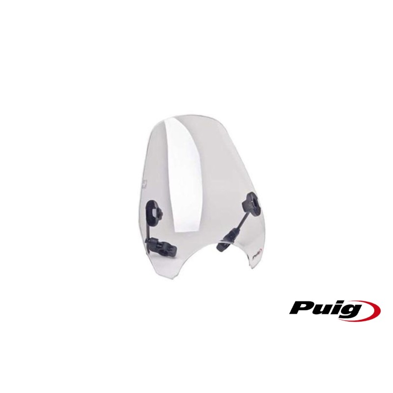 Παρμπρίζ PUIG 0336W CUSTOM II Καθαρό 410X360MM UNIVERSAL,LEONCINO500