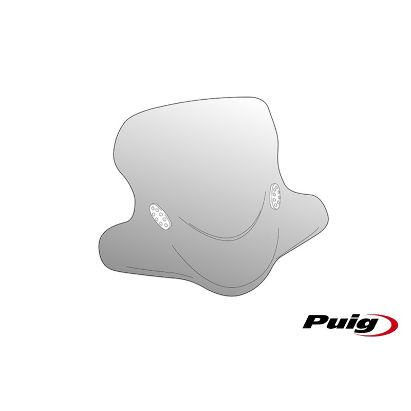 Παρμπρίζ PUIG 0572H CITY TOURING SMOKE UNIVERSAL SCOOTER SH125/150, LIBERTY 125/150, SYMPHONY 125/150, AGILITY 125/150, MEDLEY 1