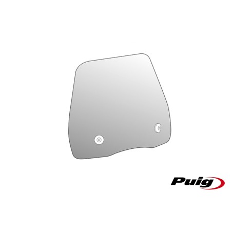 Παρμπρίζ PUIG 4873H TRAFIC SMOKE 370X310MM UNIVERSAL SCOOTER SH125/150, LIBERTY 125/150, SYMPHONY 125/150, AGILITY 125/150, MEDL