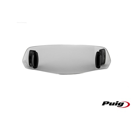 Προσθήκη Παρμπρίζ PUIG 6375H SMOKE με Κλιπ 325χ102ΜΜ UNIVERSAL