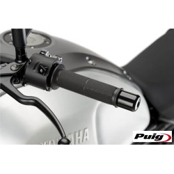 Χειρολαβές PUIG 6404N Μαλακες HI-TECH Μαύρες UNIVERSAL