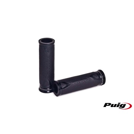 Χειρολαβές PUIG 6325N 119MM-64GR HI-TECH RADICAL Μαύρες UNIVERSAL