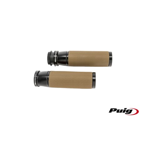 Χειρολαβές PUIG 9190N 119MM/94 VINTAGE Μαύρα UNIVERSAL