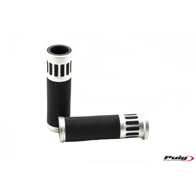 Χειρολαβές PUIG 5879P 119MM-64GR HI-TECH RACING Ασημί UNIVERSAL