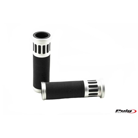 Χειρολαβές PUIG 8188P 123MM-64GR HI-TECH RACING Ασημί UNIVERSAL