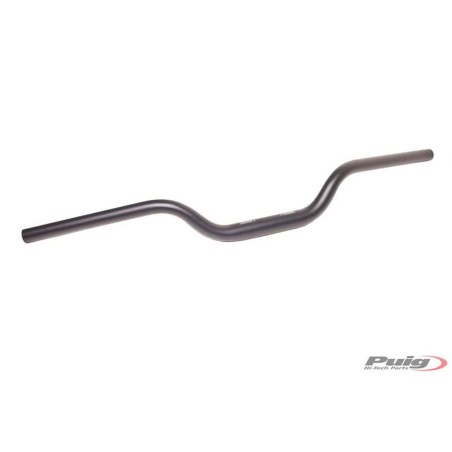 Τιμόνι Αλουμινίου PUIG 7492N Μαύρο CONICAL  Ø22/29 Η/20MM UNIVERSAL