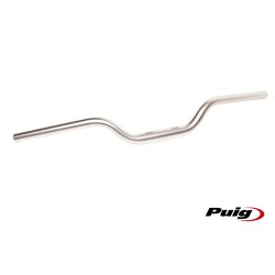 Τιμόνι Αλουμινίου PUIG CONICAL 7493P Ασημί 22MM UNIVERSAL