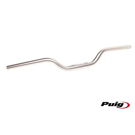 Τιμόνι Αλουμινίου PUIG CONICAL 7493P Ασημί 22MM UNIVERSAL