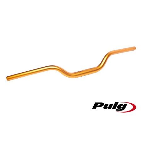 Τιμόνι Αλουμινίου PUIG CONICAL 7493O Χρυσό 22MM UNIVERSAL