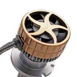 Led λάμπες D1S / D2S / D2R / D3S / D4S μοντέλο STN1 για μεσαία ή μεγάλα φώτα, 55 Watt - CANBUS 6000K - 1400% πιό έντονη φωτεινότ