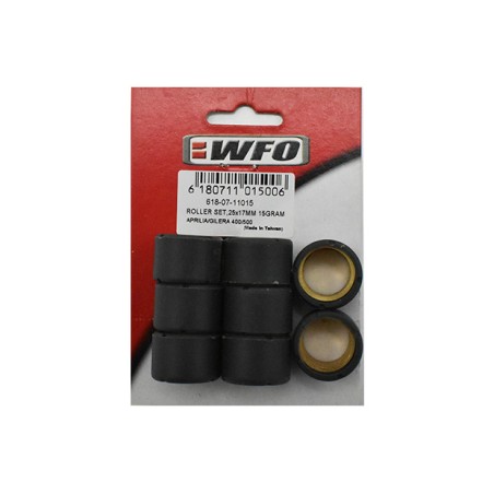 Μπίλιες Φυγοκεντρικού 25X17X15GR/Σετ 8τμχ APRILIA/GILERA 400/500CC