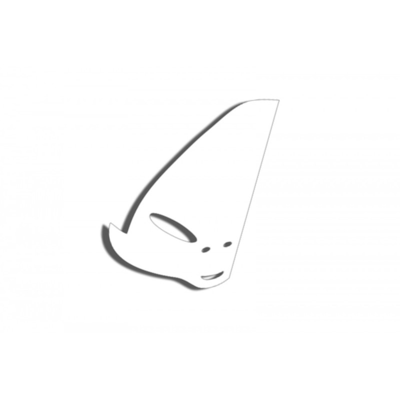 Αυτοκόλλητο UFO AD02477W 50CM ALIEN Λευκό