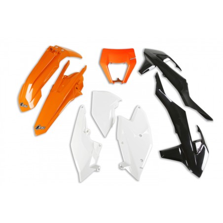 Κουστούμια UFO KTKIT523999W OEM '18 EXC125 '17-19, EXC150 '17-19