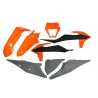 Κουστούμια UFO KTKIT527999X OEM '21 EXC125 '20-21, EXC150 '20-23