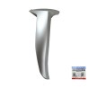 Ποδιά Εξωτερική Δεξιά Ασημί OEM KRISTAR125/R218-SL