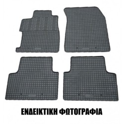 Cik - ΠΑΤΑΚΙΑ ΑΥΤΟΚΙΝΗΤΟΥ ΑΠΟ ΛΑΣΤΙΧΟ ΓΙΑ VW GOLF 8 VARIANT 2020+ ΣΕ ΜΑΥΡΟ ΧΡΩΜΑ ΜΕ ΚΟΥΜΠΩΜΑΤΑ - 4 ΤΕΜ. (RM.VW.0050/CK)