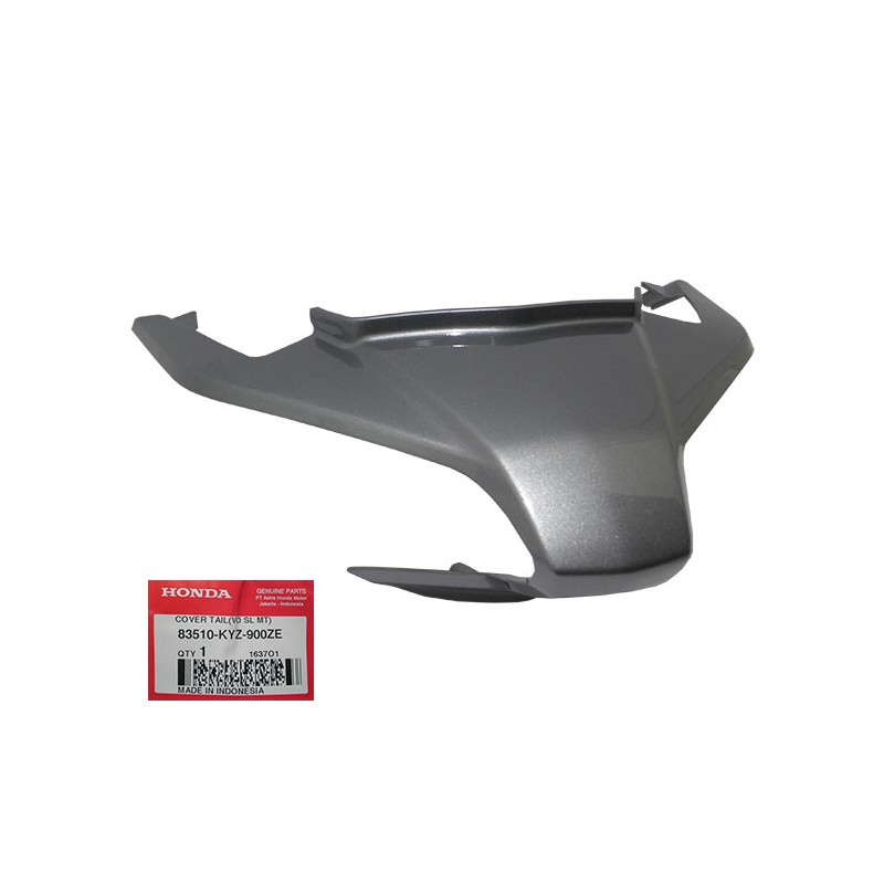 Ένωση Πλαινών Καπακ. (ουρά) Ασημί/ΖΕ OEM SUPRA-X125I HELMIN