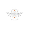 Αυτοκόλλητη Βάση Στήριξης Κινητού ή Action Camera Stick της σειράς Titan Optiline για Κράνος Οδήγησης, Ντεπόζιτο, Ουρά ή Λείες Ε