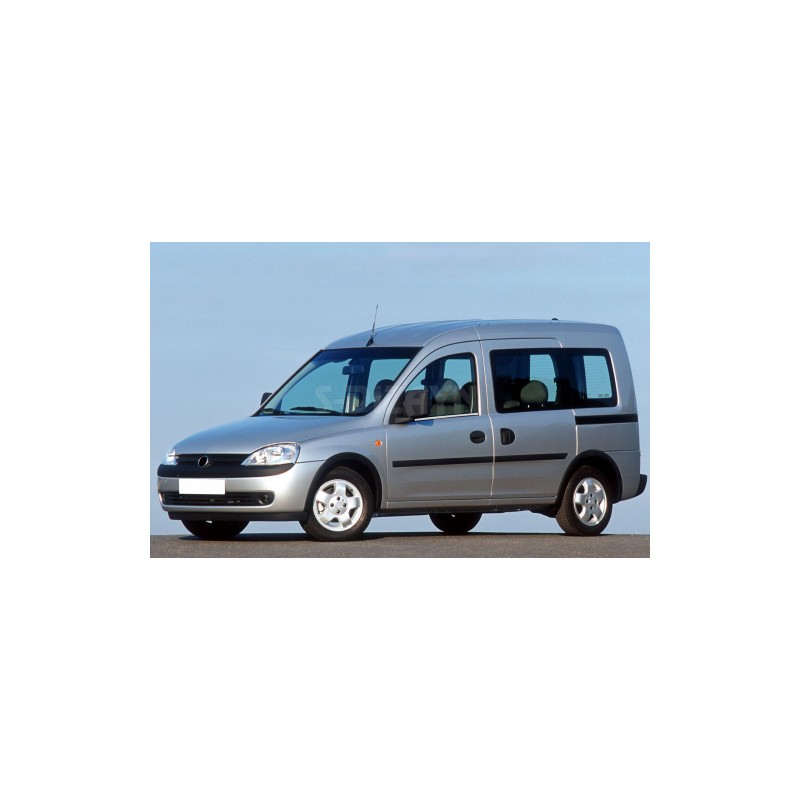 TRIM ΠΑΡΑΘΥΡΩΝ 2ΤΕΜ ΑΝΟΞ.ΑΤΣΑΛΙ ΧΡΩΜΙΟ ΓΙΑ OPEL COMBO C MINI VAN 2001-2011