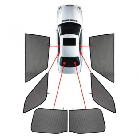 CarShades - ΚΟΥΡΤΙΝΑΚΙΑ  CAR SHADES ΓΙΑ CITROEN C3 5D 2016+ - 6 ΤΕΜ. (PVC.CIT-C3-5-C)