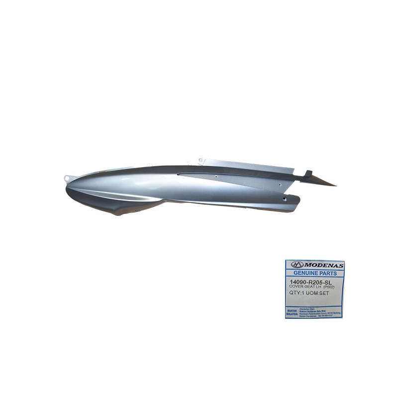 Καπάκι Αριστερό  (Σέλας) Ασημί/R205-SL OEM KRISTAR125