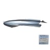 Καπάκι Αριστερό  (Σέλας) Ασημί/R205-SL OEM KRISTAR125