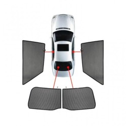 CarShades - ΚΟΥΡΤΙΝΑΚΙΑ  CAR SHADES ΓΙΑ TOYOTA HILUX DOUBLE CAB 4D 2015+ - 4 ΤΕΜ. (PVC.TOY-HILU-4-E)