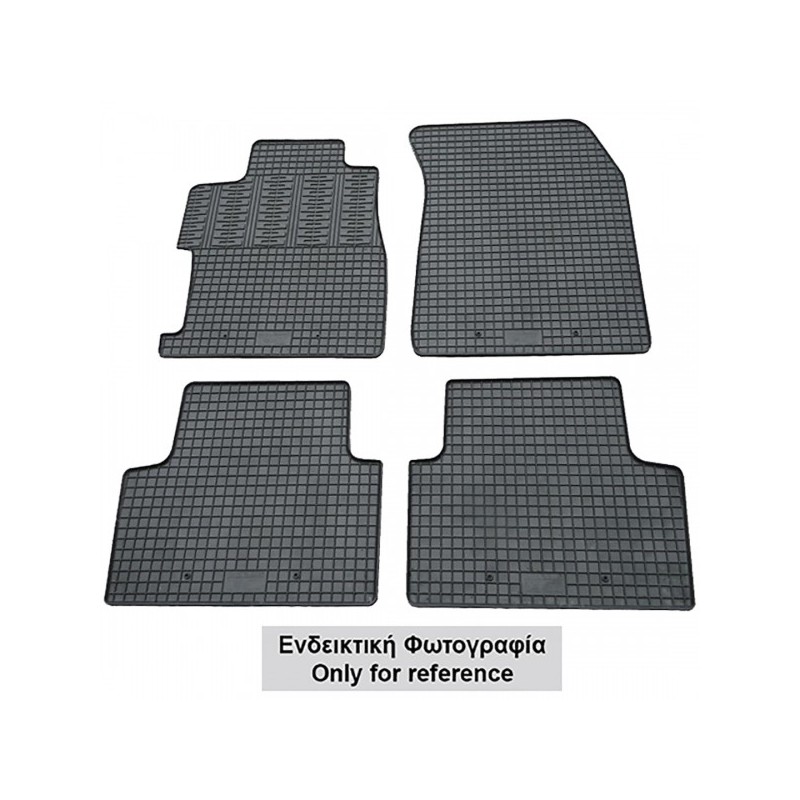 Cik - ΠΑΤΑΚΙΑ ΑΥΤΟΚΙΝΗΤΟΥ ΑΠΟ ΛΑΣΤΙΧΟ ΓΙΑ MERCEDES EQA H243 2021+ ? ΣΕ ΜΑΥΡΟ ΧΡΩΜΑ ΜΕ ΚΟΥΜΠΩΜΑΤΑ - 4 ΤΕΜ. (RM.ME.0016/CK)