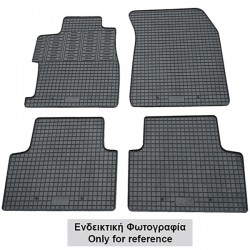 Cik - ΠΑΤΑΚΙΑ ΑΥΤΟΚΙΝΗΤΟΥ ΑΠΟ ΛΑΣΤΙΧΟ ΓΙΑ SSANGYONG KORANDO 5D 2019+ ΣΕ ΜΑΥΡΟ ΧΡΩΜΑ ΜΕ ΚΟΥΜΠΩΜΑΤΑ - 4 ΤΕΜ. (RM.SS.0003/CK)