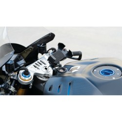 Βάση Στήριξης Κινητού Panigale της σειράς Titan Optiline για τις Βίδες στην Μίζα στο Τιμόνι Μηχανής Panigale 899, 959, V2, 1199,
