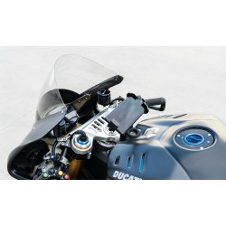 Βάση Στήριξης Κινητού Panigale της σειράς Titan Optiline για τις Βίδες στην Μίζα στο Τιμόνι Μηχανής Panigale 899, 959, V2, 1199,