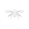 Βάση Στήριξης Κινητού Panigale της σειράς Titan Optiline για τις Βίδες στην Μίζα στο Τιμόνι Μηχανής Panigale 899, 959, V2, 1199,