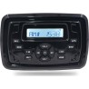 HASDA MP3 PLAYER 155X105mm - 12V - 4X45W ΜΕ ΡΑΔΙΟΦΩΝΟ/USB/BLUETOOTH (ΑΔΙΑΒΡΟΧΟ/ΜΑΥΡΟ)