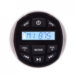 HASDA MP3 PLAYER 113 mm- 5V-4X40W ΜΕ ΡΑΔΙΟΦΩΝΟ/USB/BLUETOOTH (ΑΔΙΑΒΡΟΧΟ/ΣΤΡΟΓΓΥΛΟ/ΜΑΥΡΟ ΧΡΩΜΙΟΜΕΝΟ ΔΑΧΤΥΛΙΔΙ)