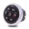 HASDA H-1003 ΑΔΙΑΒΡΟΧΟ ΣΤΡΟΓΓΥΛΟ ΜΑΥΡΟ BLUETOOTH CONTROLLER - A2DP