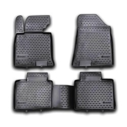 ΠΑΤΑΚΙΑ ΣΕ ΣΚΑΦΗ TPE ΛΑΣΤΙΧΟ ΓΙΑ HYUNDAI i40 2011+  ΣΕ ΜΑΥΡΟ ΧΡΩΜΑ NOVLINE - 4 ΤΕΜ.