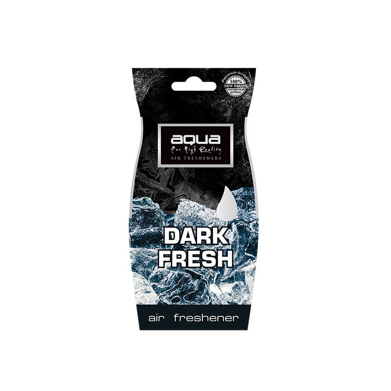 Aqua - ΑΡΩΜΑΤΙΚΟ ΑΥΤΟΚΙΝΗΤΟΥ ΚΡΕΜΑΣΤΟ ΜΕ DARK FRESH AQUA - 1 TEM. (10-590/AQ)